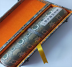 阳信书画装裱案例